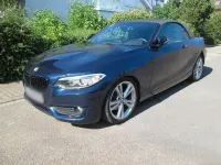 Gebraucht BMW 220 Sport Line 184 PS (135 kW) 2015 Blau Cabrio
