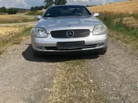 Gebraucht Mercedes SLK230 194 PS (142 kW) 1997 Silber Cabrio