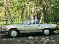 Gebraucht Mercedes 560 242 PS (177 kW) 1987 Gold Coupé