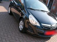 Gebraucht Opel Corsa 75 PS (55 kW) 2012 Schwarz Kleinwagen