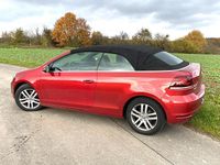Gebraucht VW Golf Cabriolet 104 PS (76 kW) 2012 Rot Cabrio