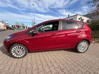 Gebraucht Ford Fiesta Trend 82 PS (60 kW) 2010 Rot Kleinwagen