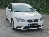 Gebraucht Seat Leon Style 110 PS (80 kW) 2016 Weiß Kleinwagen