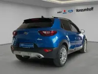 Gebraucht Kia Stonic Vision 120 PS (88 kW) 2021 (bsp) sporty blue/black m SUV