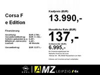 Gebraucht Opel Corsa-e Edition 100 kW (136 PS) 2022 Jade weiss/arktis weiss Kleinwagen