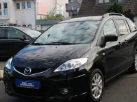 Gebraucht Mazda 5 Active 116 PS (85 kW) 2010 Schwarz Van / Kleinbus