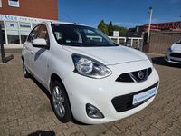 Gebraucht Nissan Micra Acenta 98 PS (72 kW) 2015 Weiß Kleinwagen