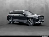 Gebraucht Mercedes GLS400 AMG line 330 PS (242 kW) 2023 Metalliclack obsidianschwarz SUV