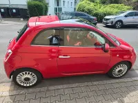 Gebraucht Fiat 500 Lounge 86 PS (63 kW) 2012 Rot Kleinwagen