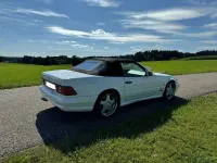 Gebraucht Mercedes SL500 AMG 320 PS (235 kW) 1997 Weiß Cabrio