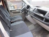 gebraucht VW Transporter T6Pritsche Doppelkabine, Klima, Kunstleder Sitze,