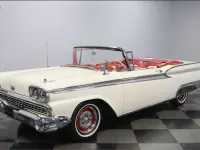 Gebraucht Ford Fairlane 228 PS (167 kW) 1959 Weiß Cabrio