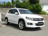 Gebraucht VW Tiguan R-line 150 PS (110 kW) 2015 Weiß SUV