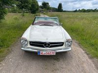 Gebraucht Mercedes 230 150 PS (110 kW) 1967 Weiß Cabrio