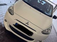 Gebraucht Mitsubishi Space Star 71 PS (52 kW) 2014 Weiß Van / Kleinbus