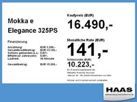 Gebraucht Opel Mokka-e Elegance 100 kW (136 PS) 2022 Karbon schwarz SUV