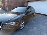 Gebraucht Audi A5 Sportback S-Line 190 PS (139 kW) 2016 Schwarz Kleinwagen