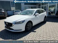 Gebraucht Mazda 6 Prime-Line 145 PS (106 kW) 2022 Arctic white Kombi