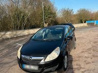 Gebraucht Opel Corsa 2007 Schwarz Kleinwagen
