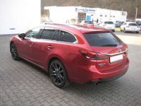 gebraucht Mazda 6 Sports-Line Kombi NAVI-LEDER-LED-AUTOMATIK-AHK