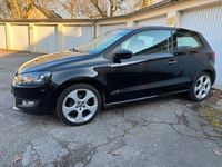 Gebraucht VW Polo Trendline 60 PS (44 kW) 2010 Schwarz Kleinwagen