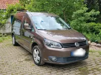 Gebraucht VW Caddy Maxi 103 PS (75 kW) 2013 Braun Van / Kleinbus
