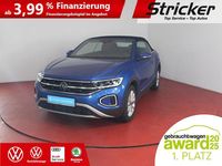 Gebraucht VW T-Roc Cabriolet Style 116 PS (85 kW) 2024 Ravennablau metallic (metallic) Cabrio