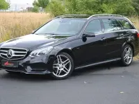 Gebraucht Mercedes E300 AMG line 231 PS (169 kW) 2014 Schwarz/baltic black Kombi