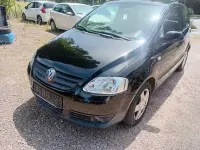 Gebraucht VW Fox Style 60 PS (44 kW) 2011 Schwarz Kleinwagen