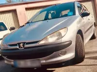 Gebraucht Peugeot 206 90 PS (66 kW) 2001 Grau Kleinwagen