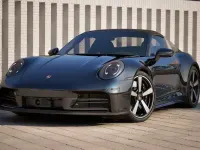 Neu Porsche 911 Targa 4S Chrono 480 PS (353 kW) 2026 Schwarz Cabrio