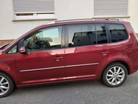 Gebraucht VW Touran Highline 105 PS (77 kW) 2012 Rot Van / Kleinbus