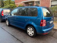 Gebraucht VW Touran 140 PS (102 kW) 2007 Blau Van / Kleinbus