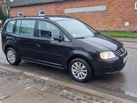 Gebraucht VW Touran Conceptline 140 PS (102 kW) 2006 Schwarz Van / Kleinbus