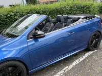 Gebraucht VW Golf Cabriolet R 265 PS (194 kW) 2014 Blau Cabrio