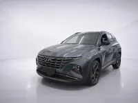 Gebraucht Hyundai Tucson Blackline 180 PS (132 kW) 2023 Teal blue / met SUV