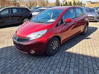 Second-hand Nissan Note Acenta 98 CP (72 kW) 2014 Roșu Hatchback