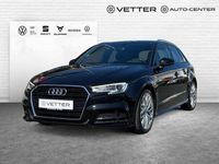 Używany Audi A3 S-Line 150 KM (110 kW) 2020 Czarny Sedan/Limuzyna