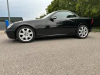 Gebraucht Mercedes SLK230 197 PS (144 kW) 2000 Schwarz Cabrio