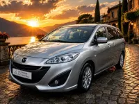 Gebraucht Mazda 5 116 PS (85 kW) 2012 Grau Van / Kleinbus