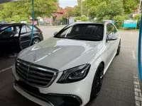 Używany Mercedes S500 455 KM (334 kW) 2013 Biały Sedan/Limuzyna