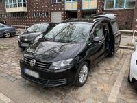 Second-hand VW Sharan 177 CP (130 kW) 2013 Negru Monovolum