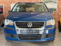 Gebraucht VW Touran Conceptline 102 PS (75 kW) 2009 Blau Van / Kleinbus
