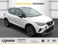 Gebraucht Seat Arona FR 150 PS (110 kW) 2023 Weiß / midnight schwarz SUV
