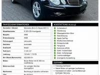 Usado Mercedes E220 170 CV (125 kW) 2008 Negro Berlina