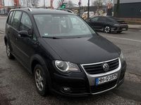 Gebraucht VW Touran Cross 140 PS (102 kW) 2009 Schwarz Van / Kleinbus