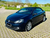 Gebraucht VW Golf Cabriolet 105 PS (77 kW) 2013 Blau Cabrio