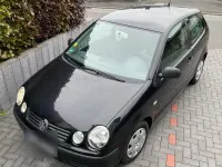 Gebraucht VW Polo 64 PS (47 kW) 2002 Schwarz Kleinwagen