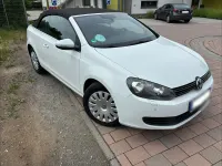 Gebraucht VW Golf Cabriolet 140 PS (102 kW) 2012 Weiß Cabrio
