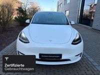 Gebraucht Tesla Model Y Long Range AWD 258 kW (351 PS) 2023 Weiß SUV